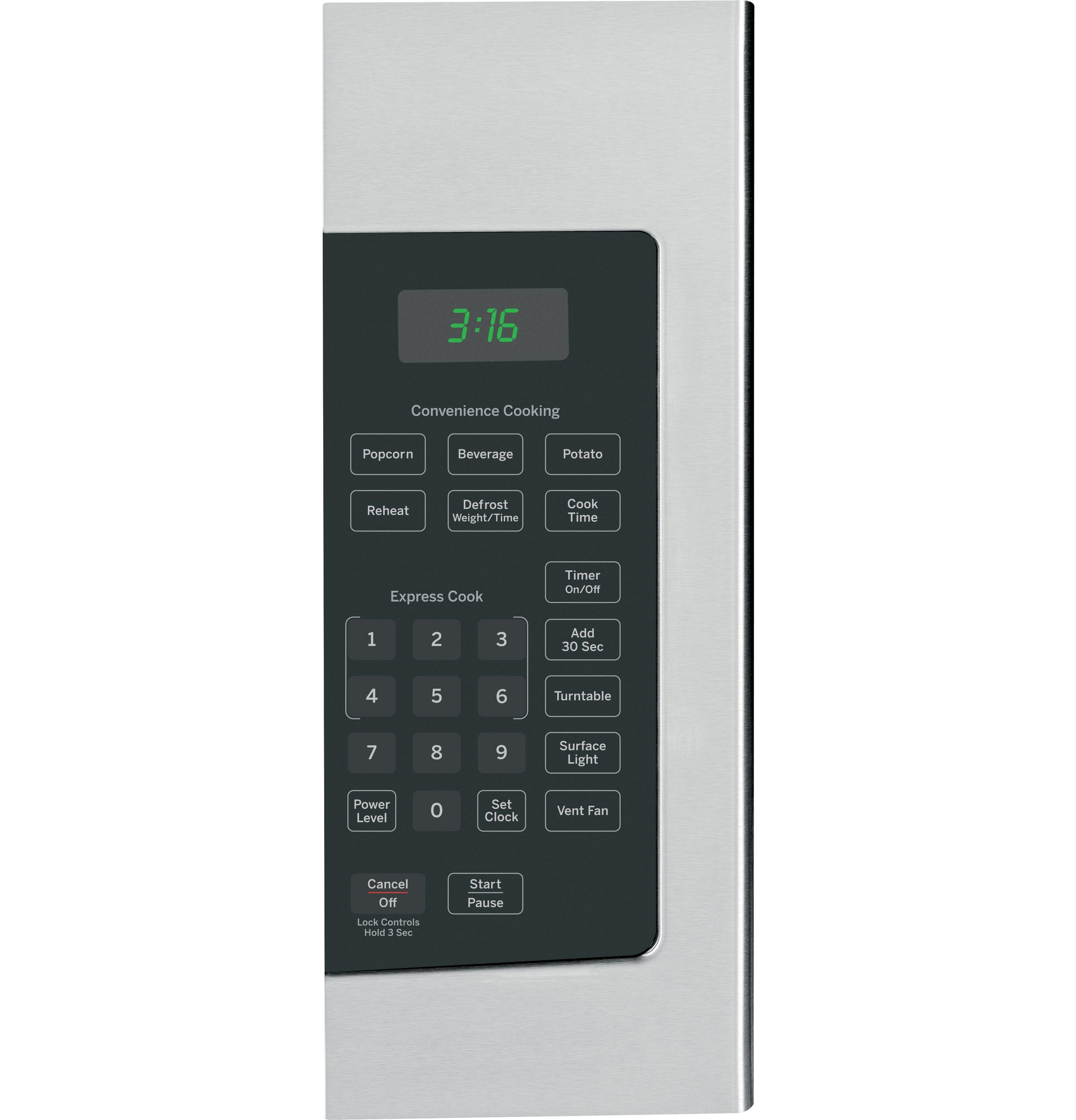 GE Appliances JVM3160RFSS 1.6 Cu. Ft. OvertheRange Microwave Oven